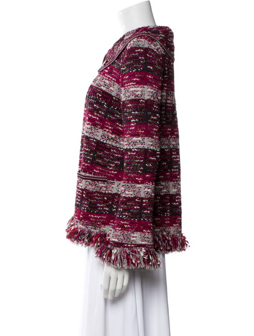 St. John Wool Tweed Pattern Evening Jacket