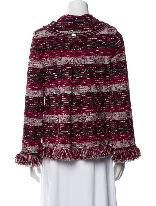 St. John Wool Tweed Pattern Evening Jacket