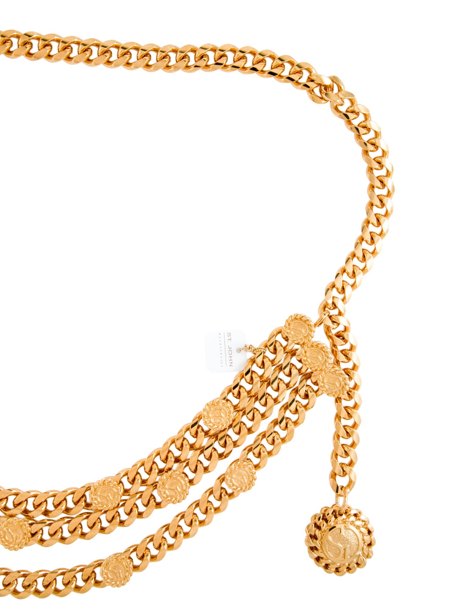 St. John Metal Waist Belt