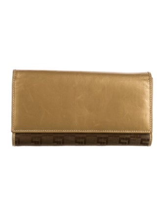 St. John Nappa Leather Continental Wallet
