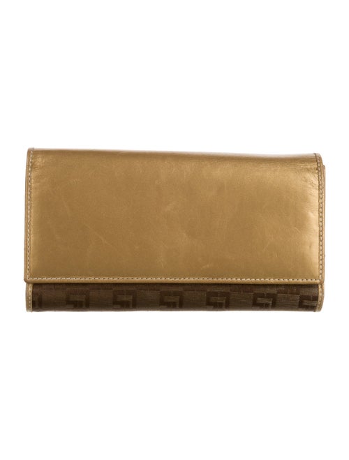 St. John Nappa Leather Continental Wallet