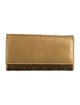 St. John Nappa Leather Continental Wallet