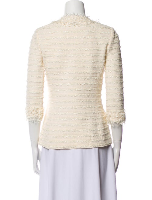 St. John Wool Tweed Pattern Evening Jacket