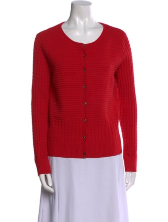 St. John Scoop Neck Sweater