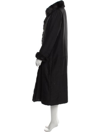 St. John Silk Fur Coat