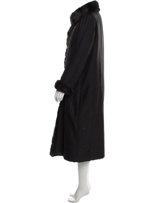 St. John Silk Fur Coat