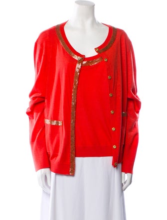 St. John Cardigan set Wool Set