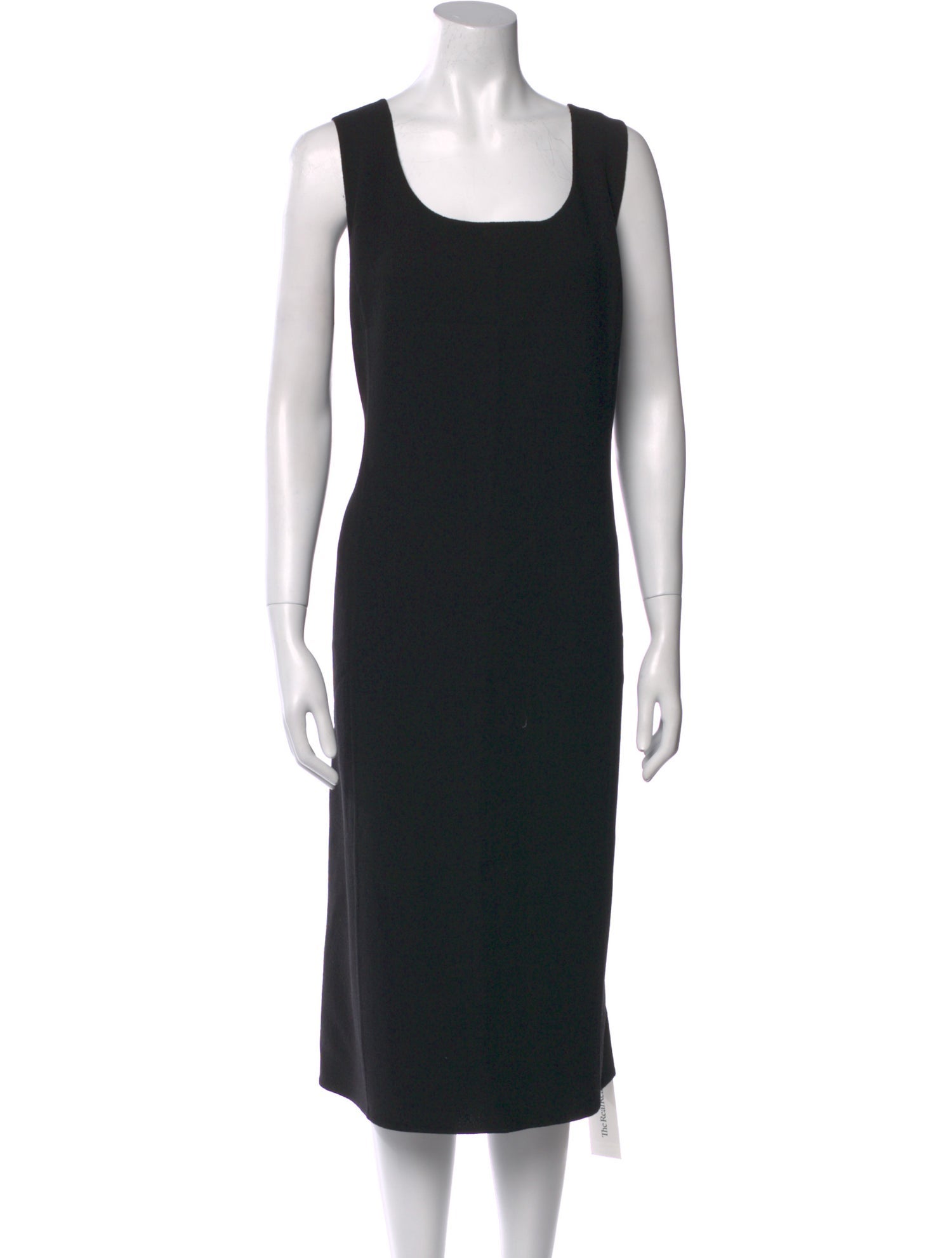 St. John Wool Midi Length Dress