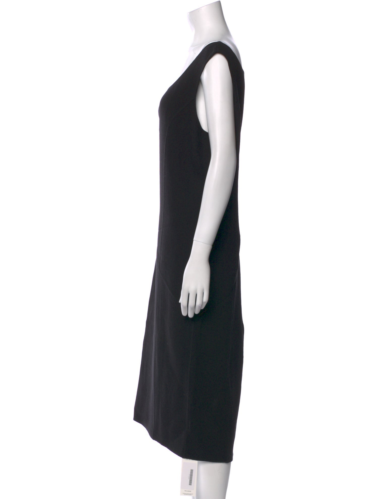 St. John Wool Midi Length Dress