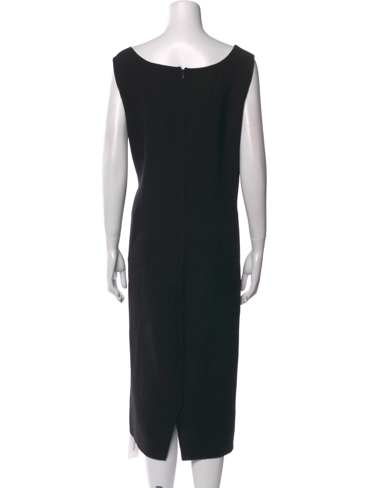 St. John Wool Midi Length Dress