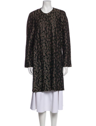 St. John Tweed Pattern Coat