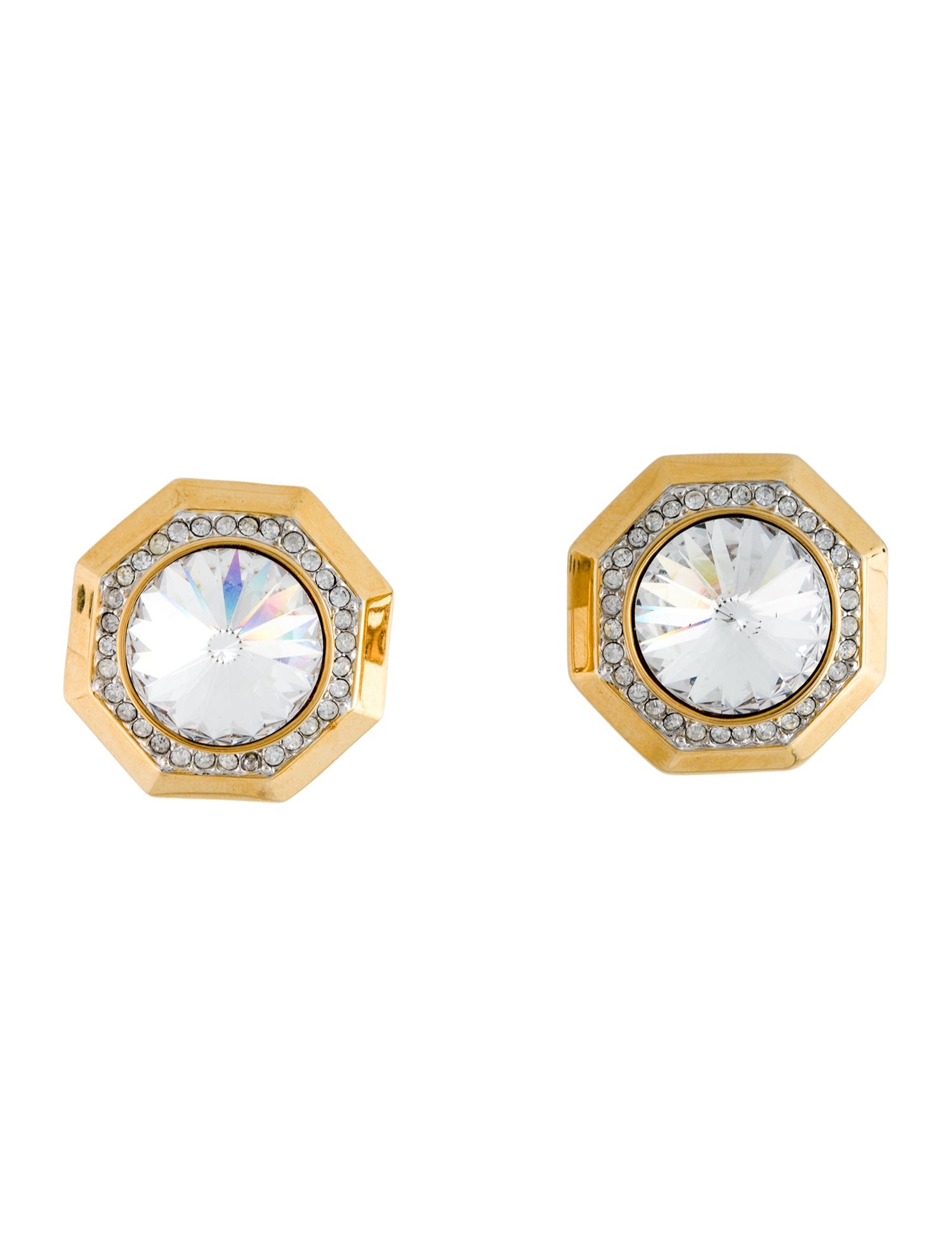 St. John Crystal Clip-On