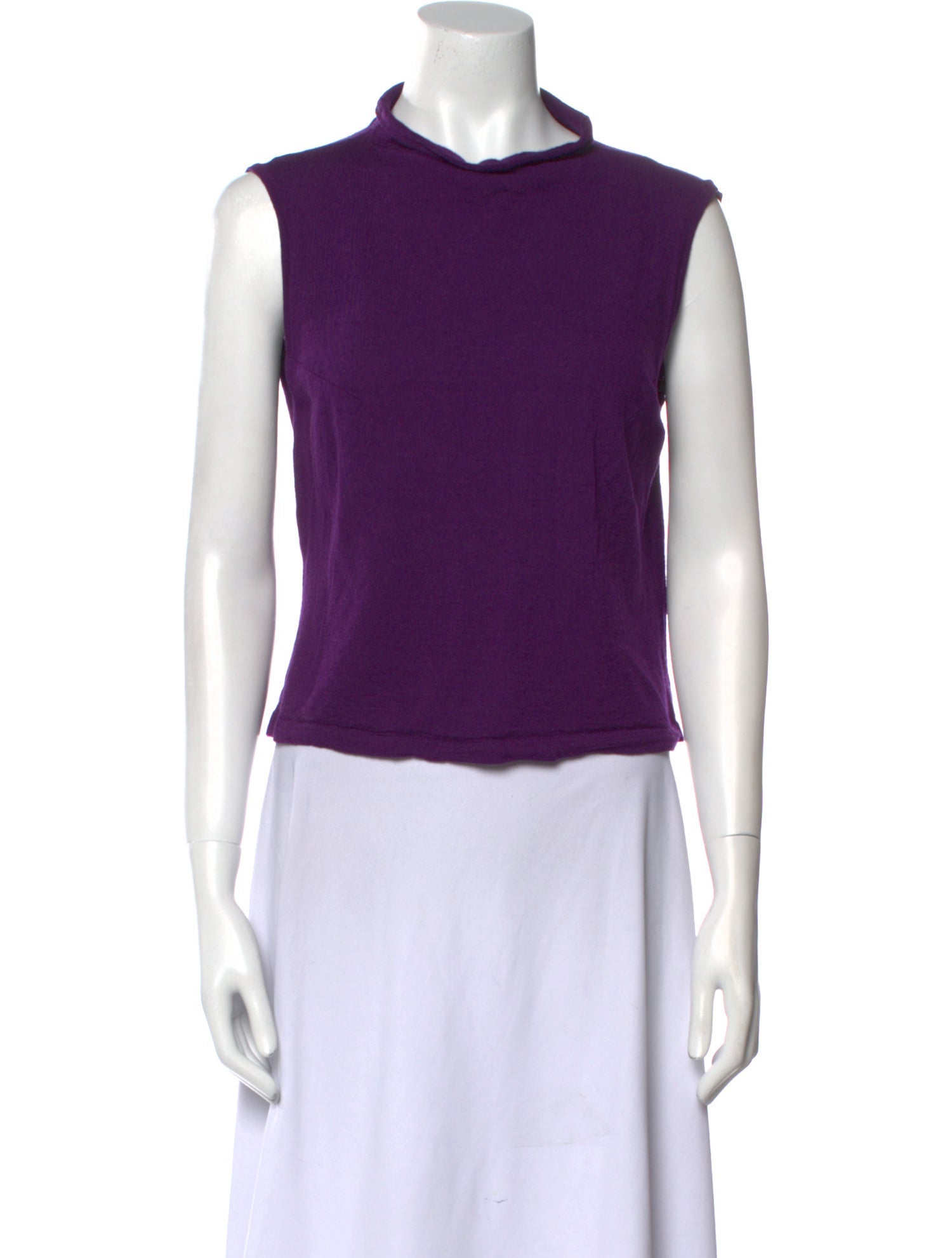 St. John Mock Neck Sweater