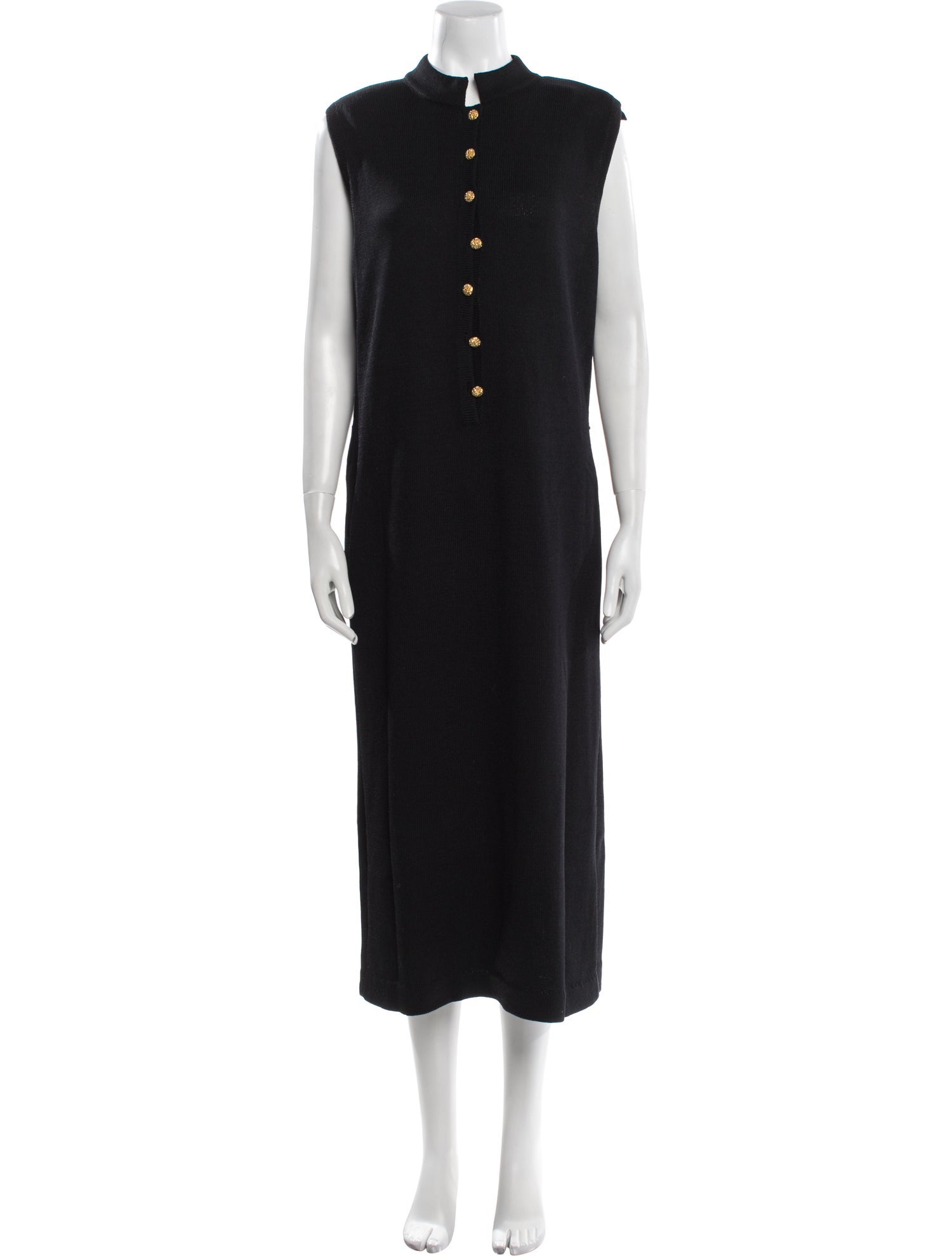 St. John Wool Long Dress