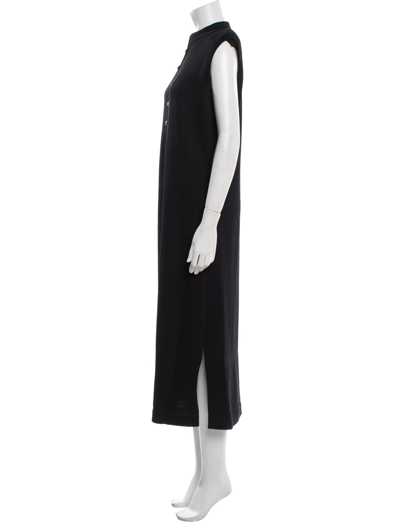 St. John Wool Long Dress