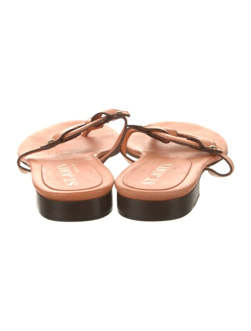 St. John Leather Slides