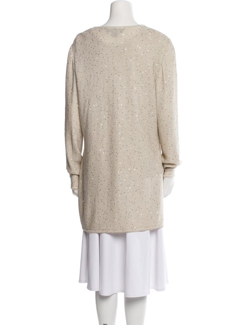 St. John Scoop Neck Long Sleeve Tunic