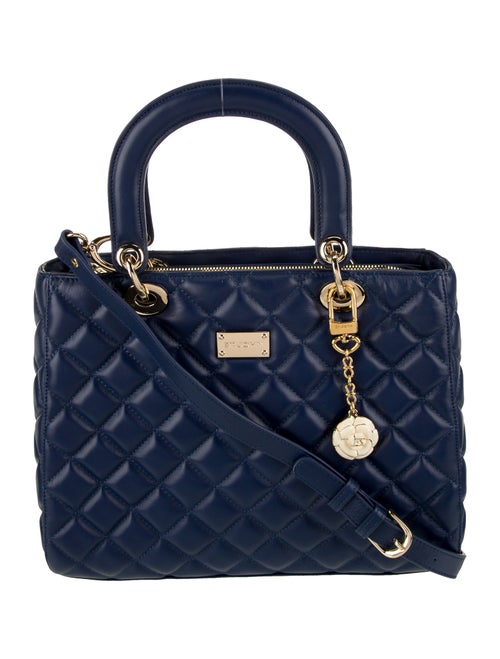 St. John Leather Shoulder Bag