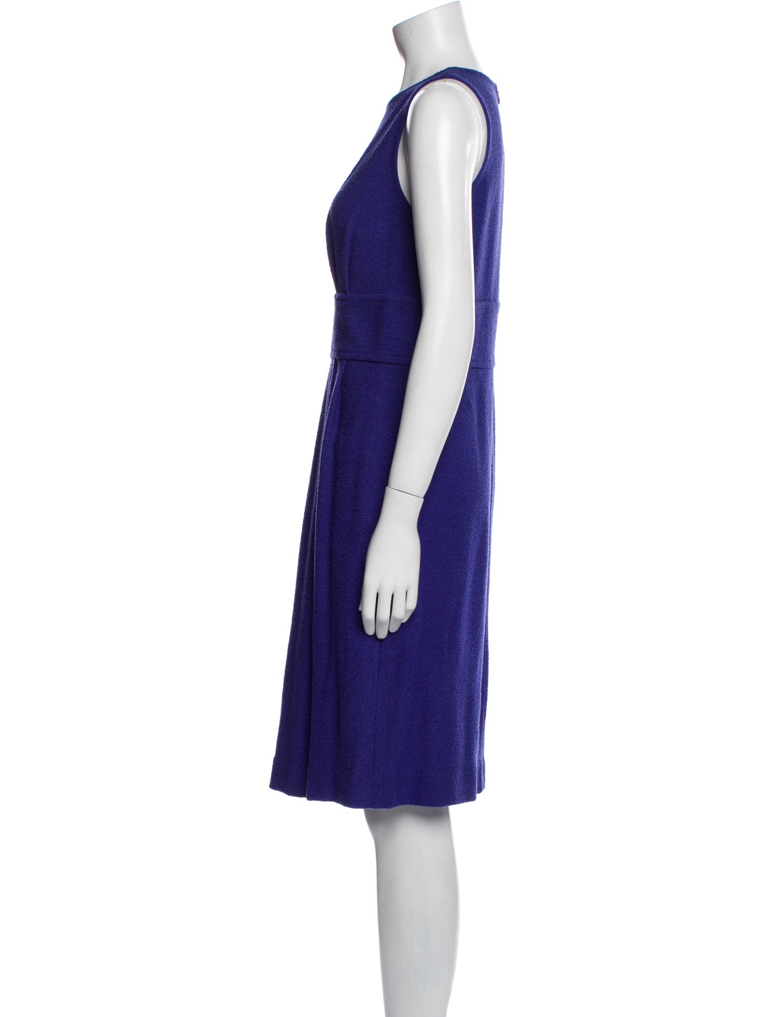 St. John Wool Knee-Length Dress