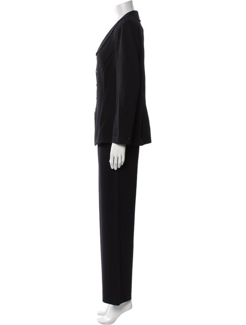 St. John Sequin Embellishments Pant Set