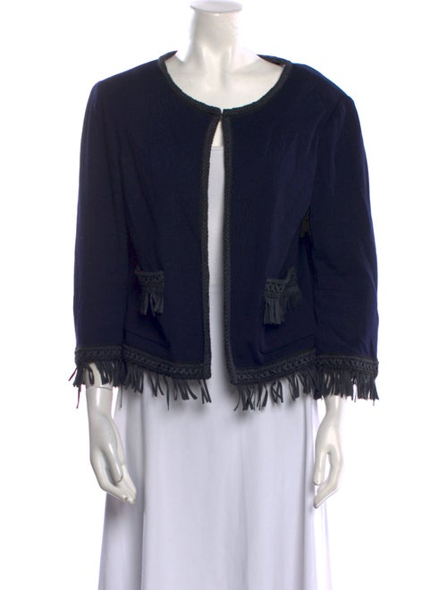 St. John Scoop Neck Sweater