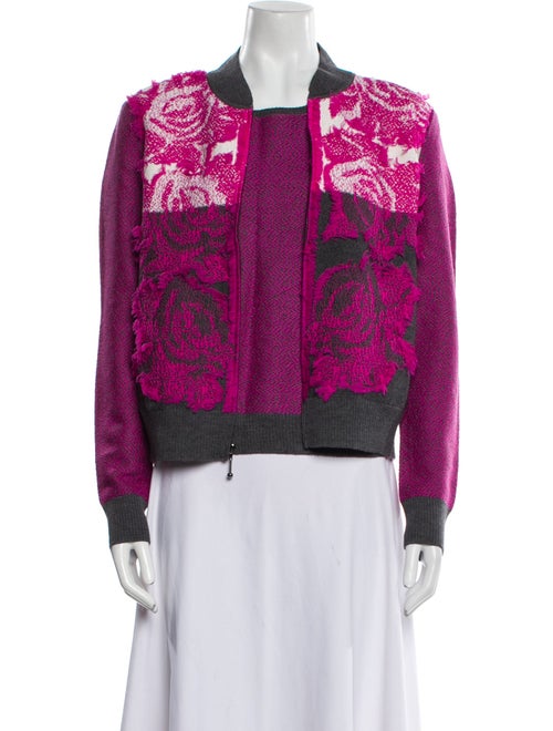 St. John Cardigan set Wool Sweater