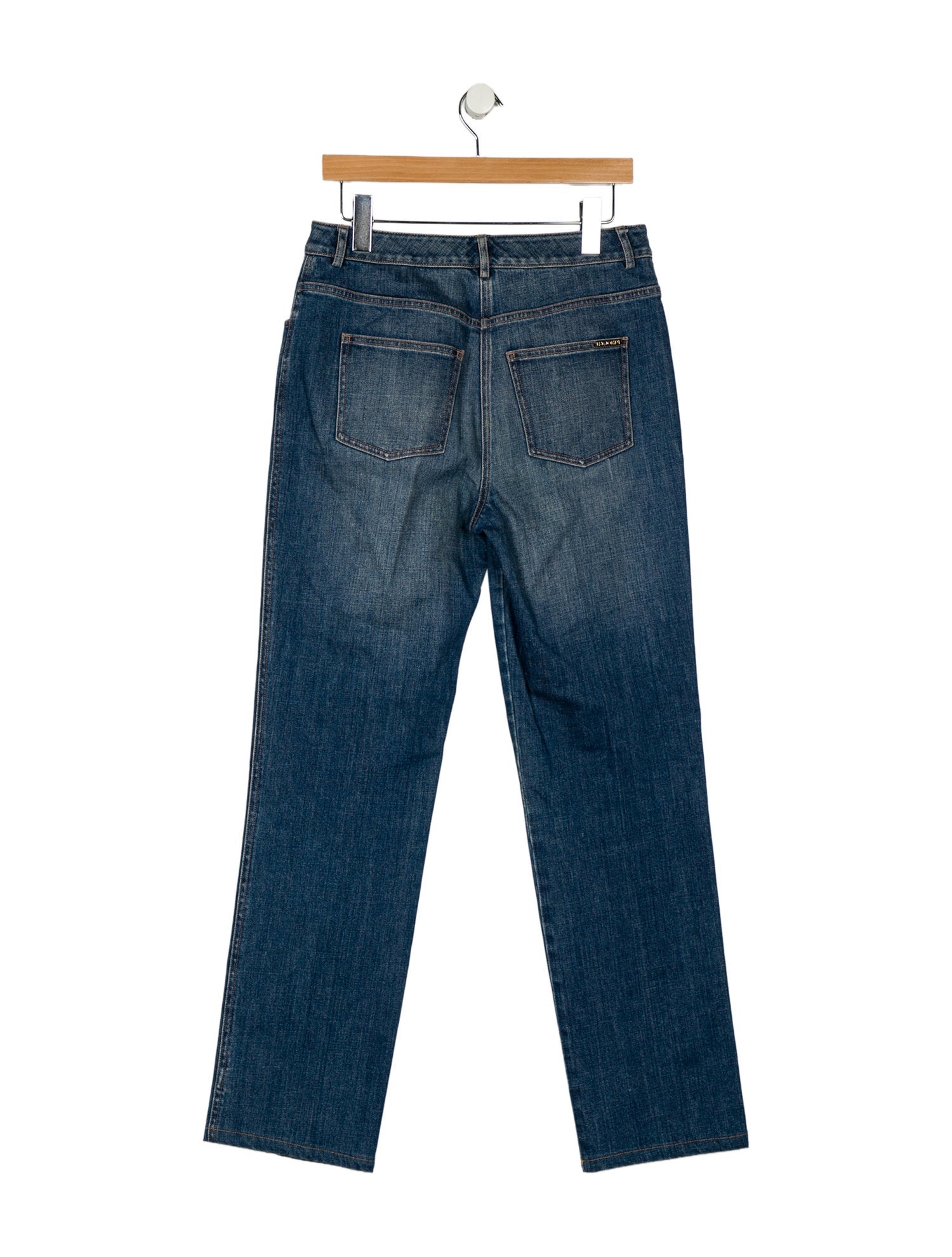 St. John High-Rise Straight Leg Jeans