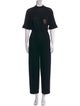 St. John Mock Neck Jumpsuit
