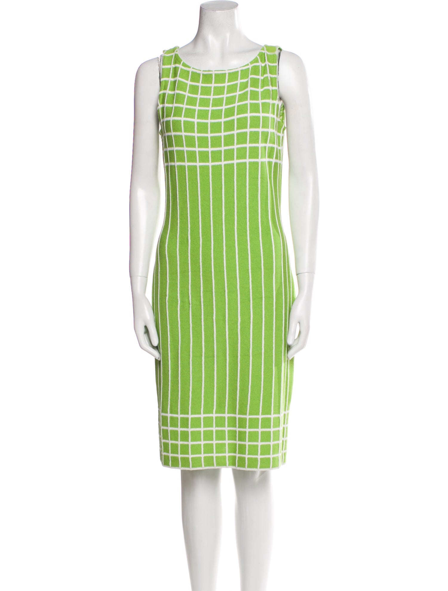St. John Wool Knee-Length Dress