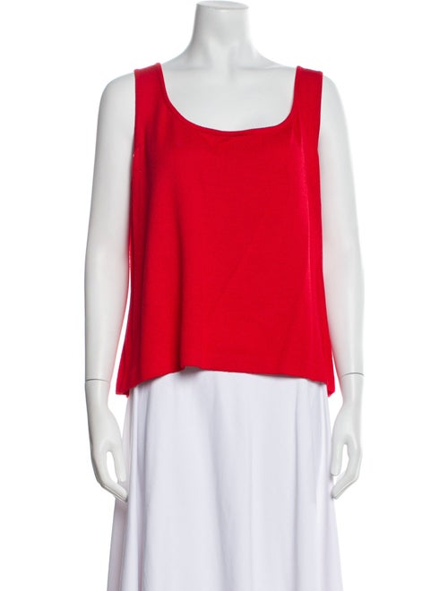 St. John Wool Scoop Neck Sweater