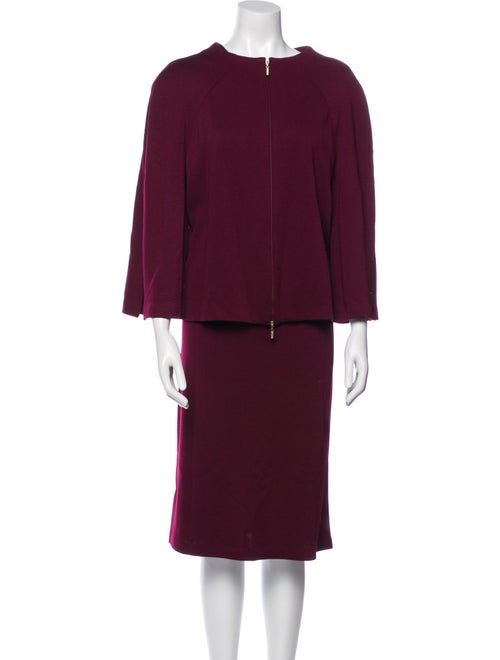 St. John Wool Dress Set