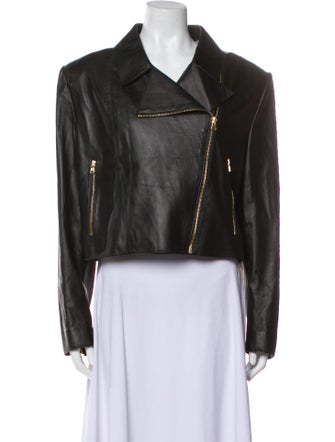 St. John Leather Biker Jacket