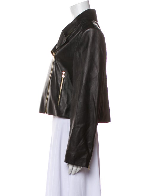 St. John Leather Biker Jacket