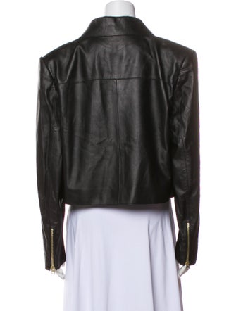 St. John Leather Biker Jacket