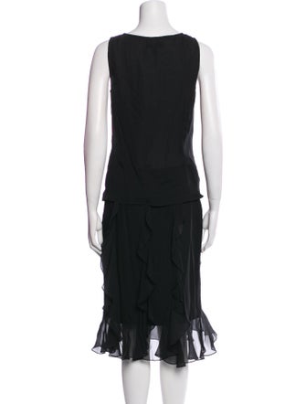 St. John Silk Skirt Set