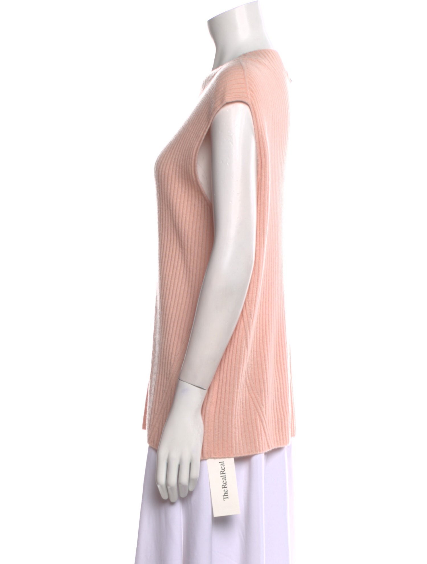 St. John Cashmere Bateau Neckline Sweater