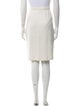 St. John Wool Knee-Length Skirt