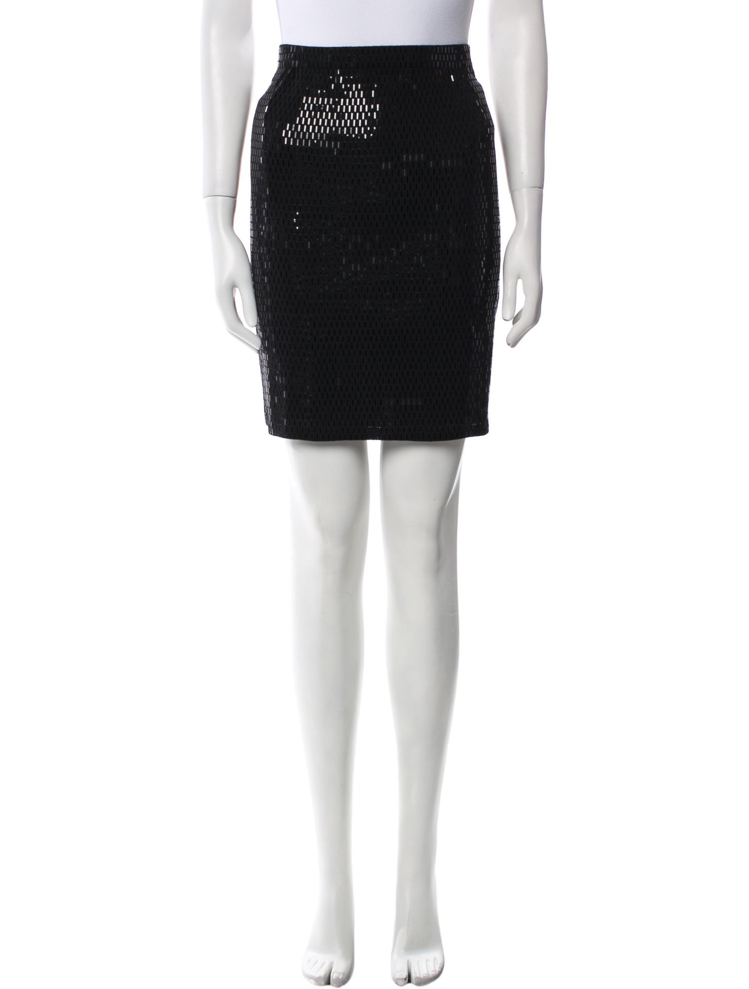 St. John Sequin Embellishments Mini Skirt