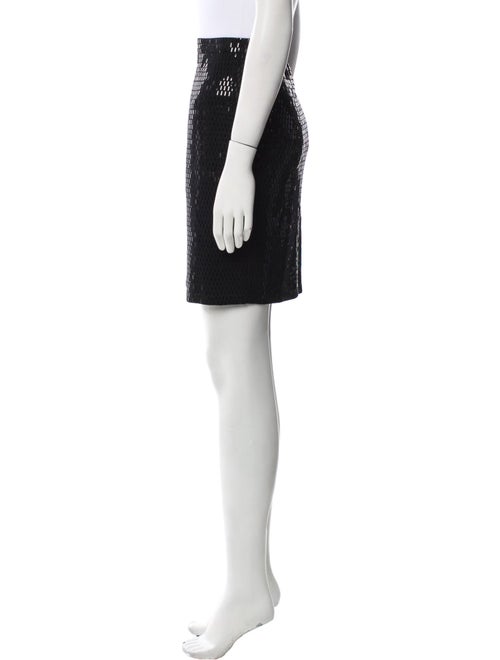 St. John Sequin Embellishments Mini Skirt