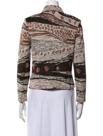 St. John Tweed Pattern Evening Jacket