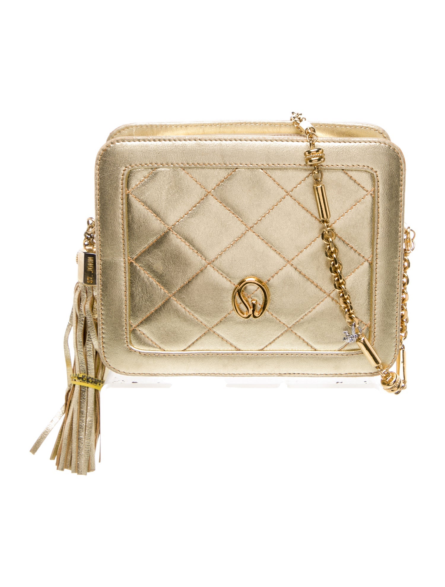 St. John Leather Crossbody Bag