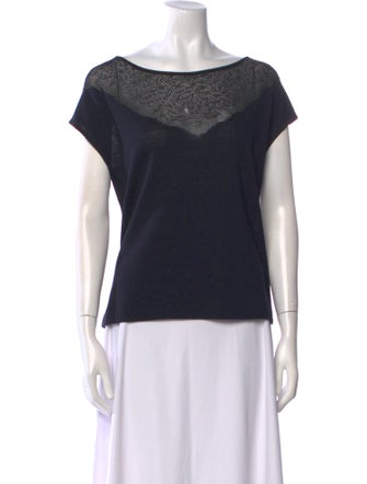 St. John Bateau Neckline Sweater