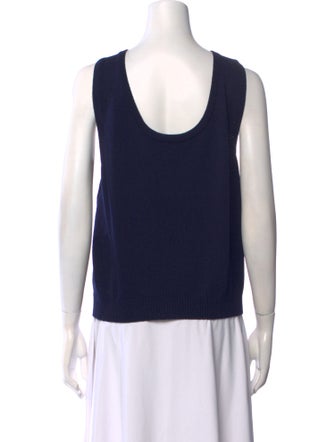 St. John Scoop Neck Sweater