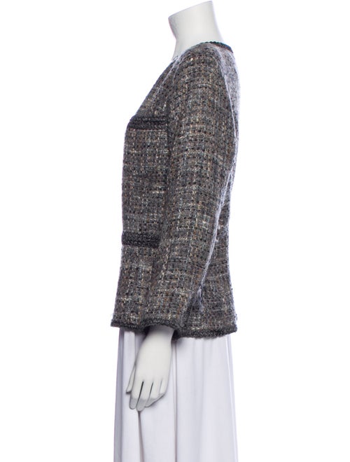 St. John Wool Tweed Pattern Evening Jacket