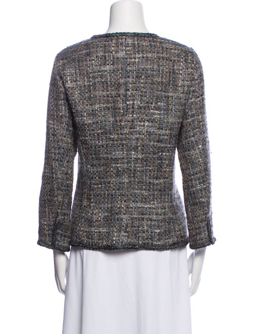 St. John Wool Tweed Pattern Evening Jacket
