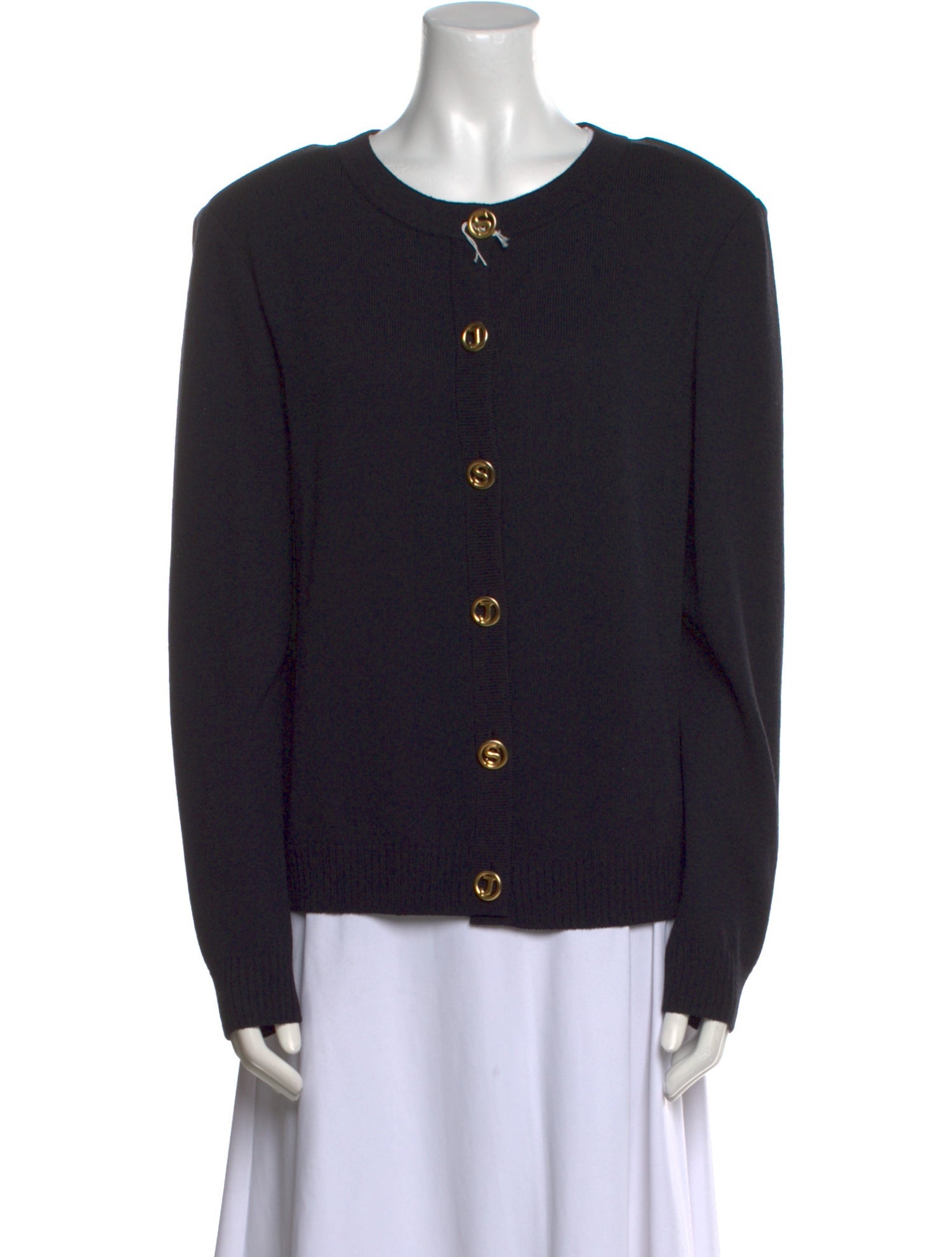 St. John Scoop Neck Sweater