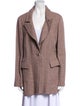 St. John Tweed Pattern Blazer
