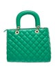 St. John Quilted Top Handle Bag