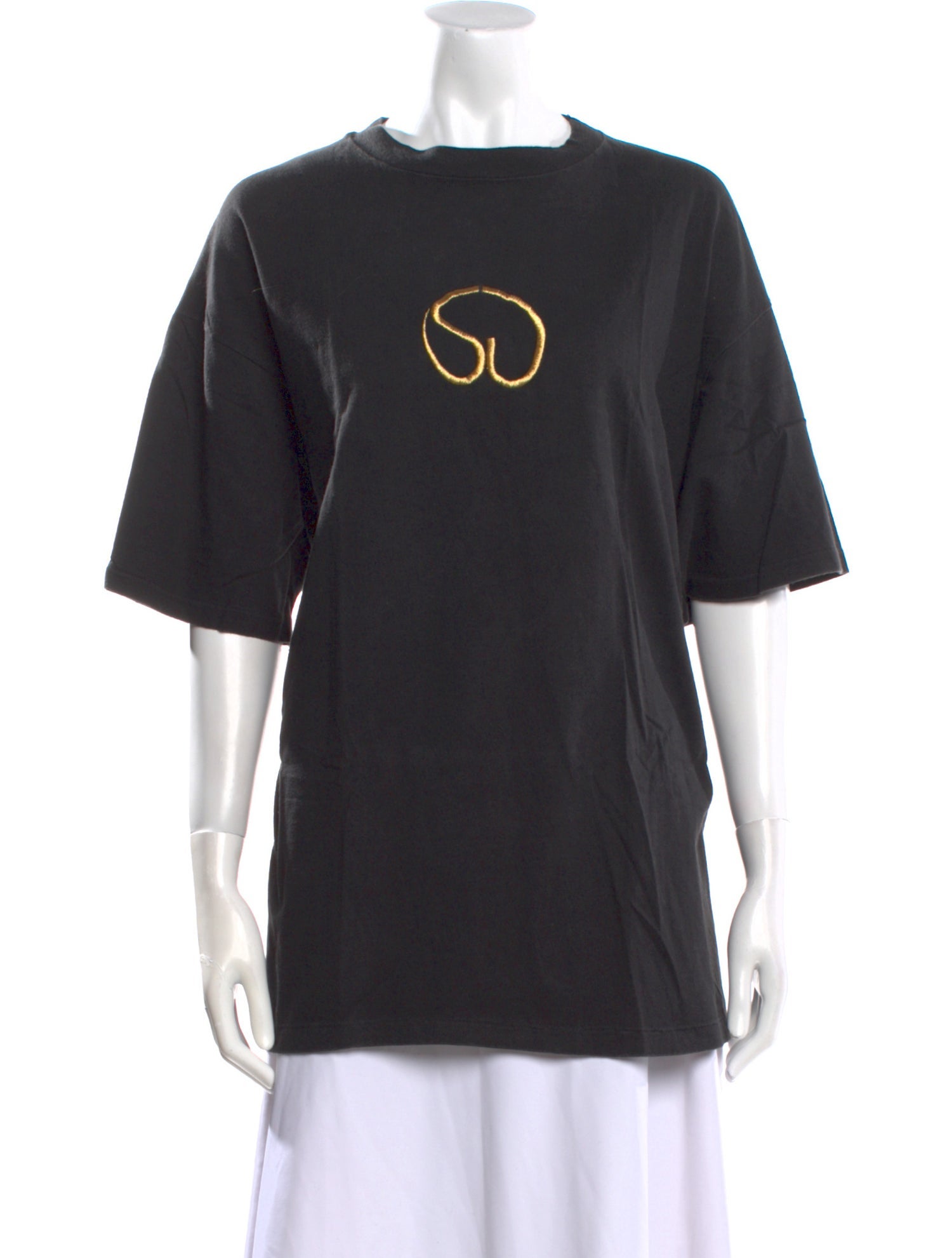 St. John Graphic Print Crew Neck T-Shirt