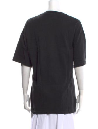 St. John Graphic Print Crew Neck T-Shirt